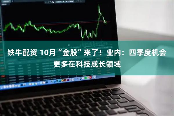 铁牛配资 10月“金股”来了!业内:四季度机会更多在科技成长领域