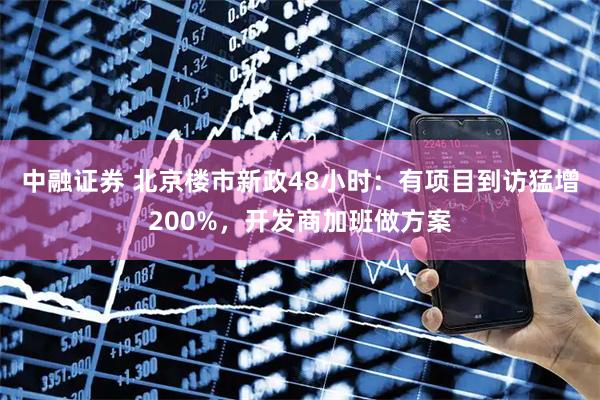 中融证券 北京楼市新政48小时:有项目到访猛增200%,开发商加班做方案